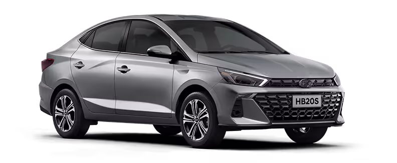 HB20S Motor Kappa 1.0 TGDI Transmissão Automática Platinum 2026/2027 Prata Brisk