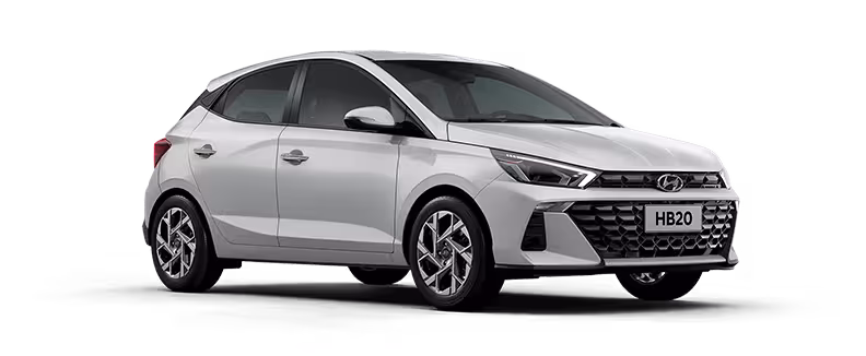 HB20 Motor Kappa 1.0 TGDI Transmissão Automática Platinum 2026/2027 Branco Atlas