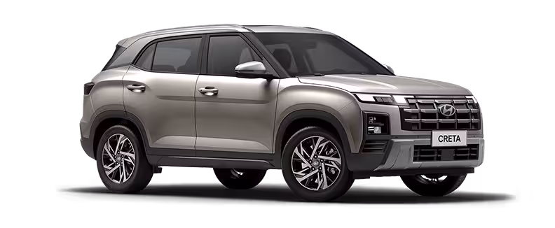 CRETA Motor Kappa 1.0 TGDI Transmissão Automática Platinum 2026/2027 Prata Sand